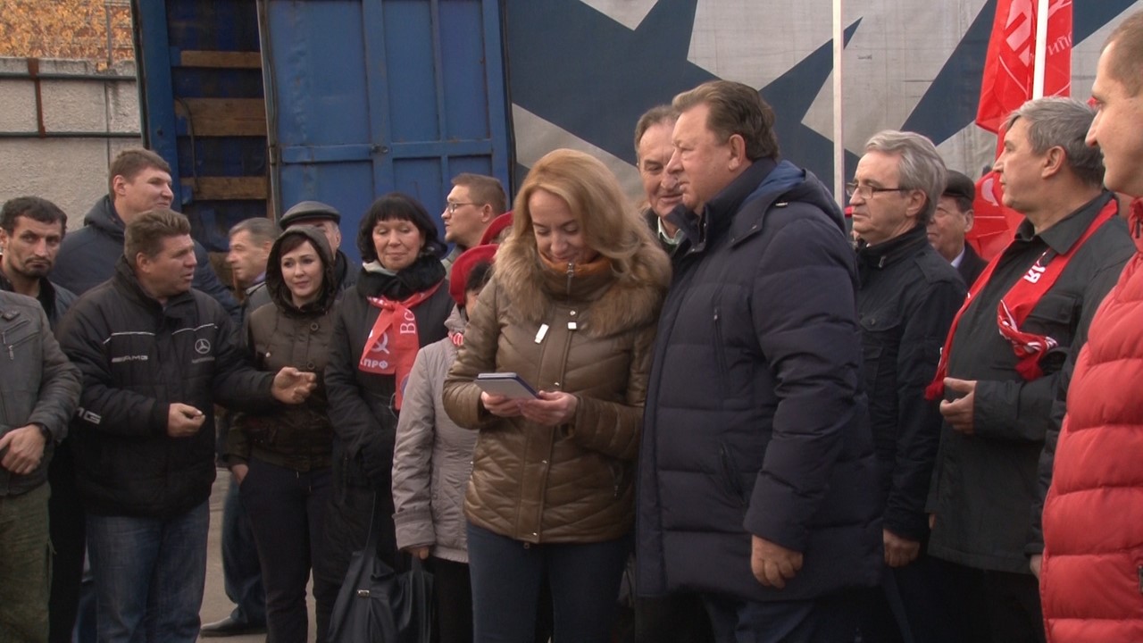 Юбилейный 75-й гуманитарный конвой ушёл в Новороссию