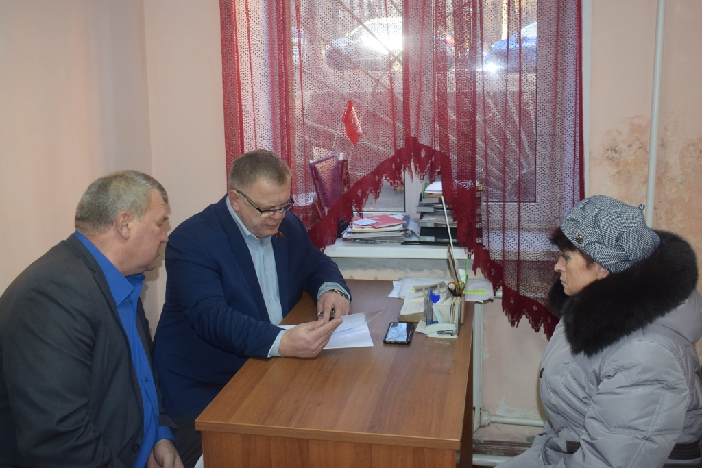 Депутат Александр Наумов провел прием в г.о. Чехов