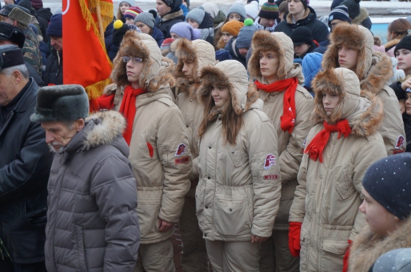 Годовщину контрнаступления отметили в Рузе торжественным митингом