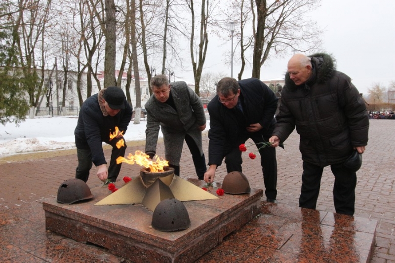 Годовщину контрнаступления отметили в Рузе торжественным митингом