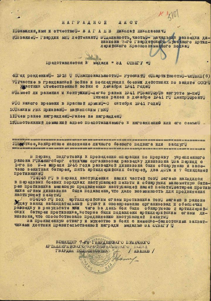 100 лет Николаю Николаевичу Багаеву
