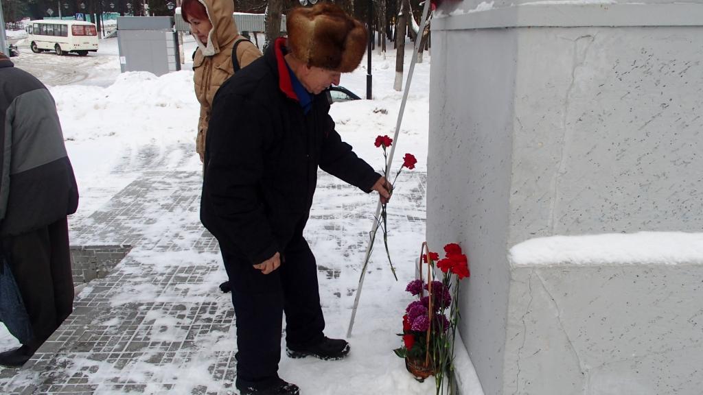 Серпуховчане почтили память Ленина