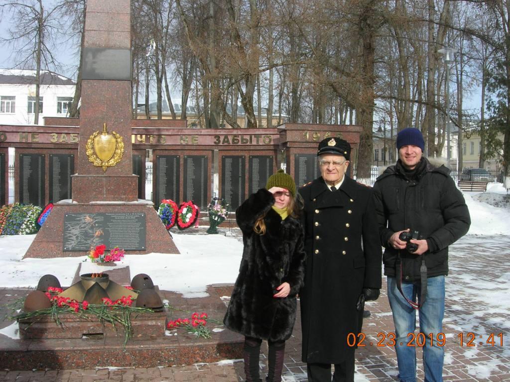В Рузе отметили 101-ю годовщину РККА