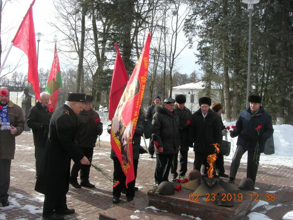 В Рузе отметили 101-ю годовщину РККА