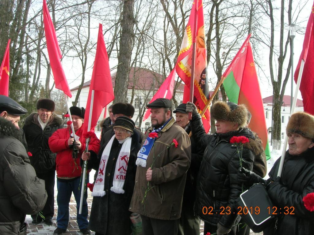 В Рузе отметили 101-ю годовщину РККА