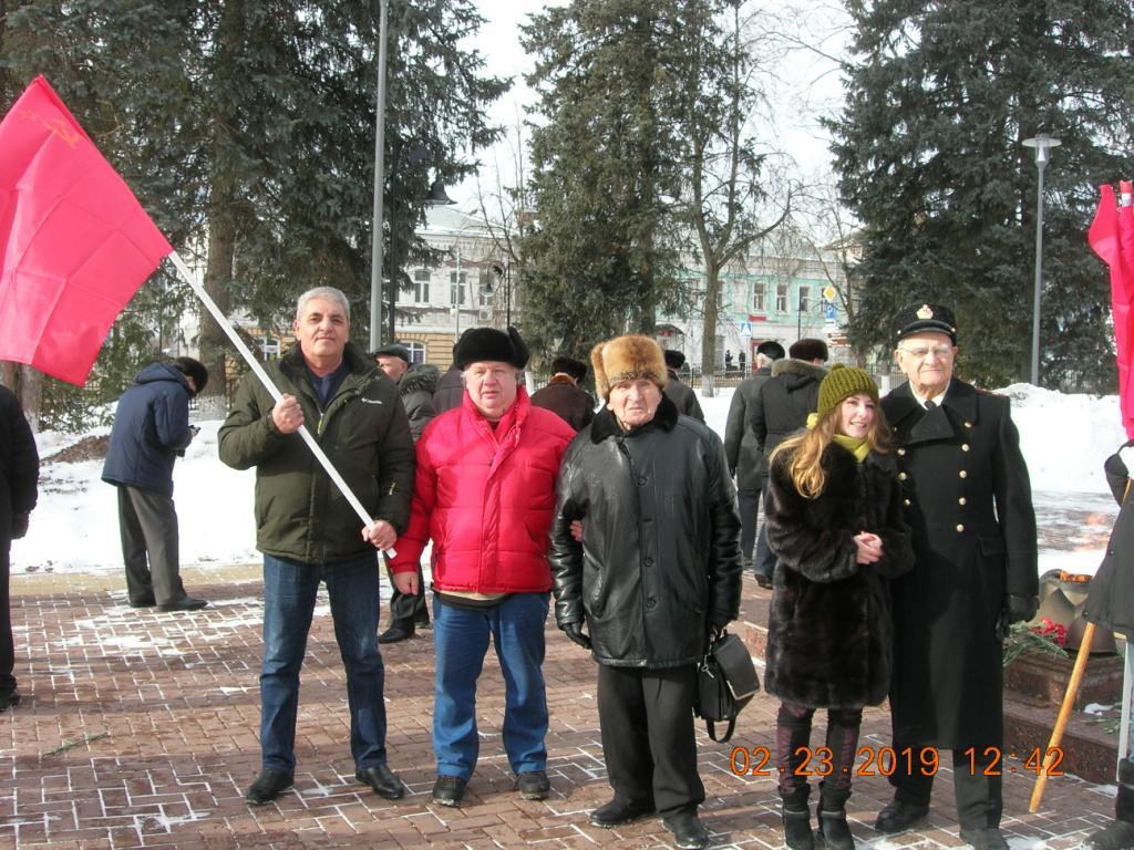 В Рузе отметили 101-ю годовщину РККА