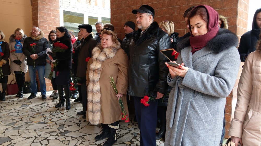 В Королёве открыли мемориальную доску Героям-курсантам