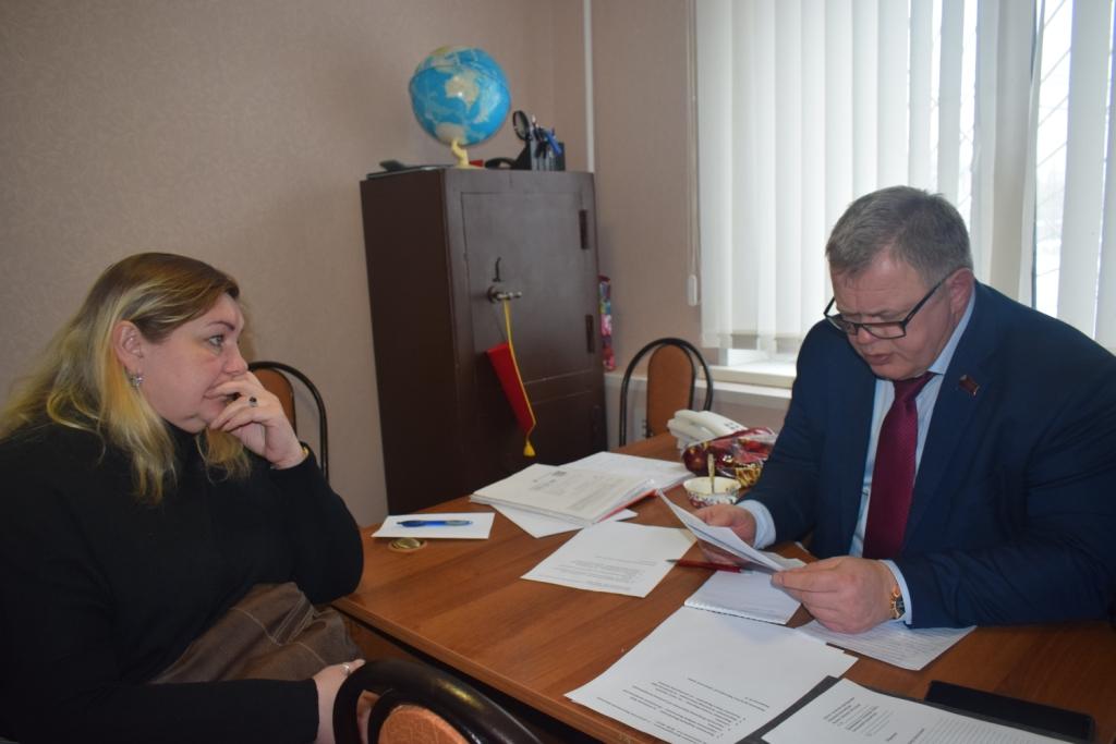 Александр Наумов провёл приём граждан в г.о. Домодедово