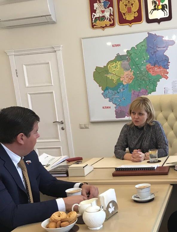 Рабочая поездка Михаила Авдеева в Клин