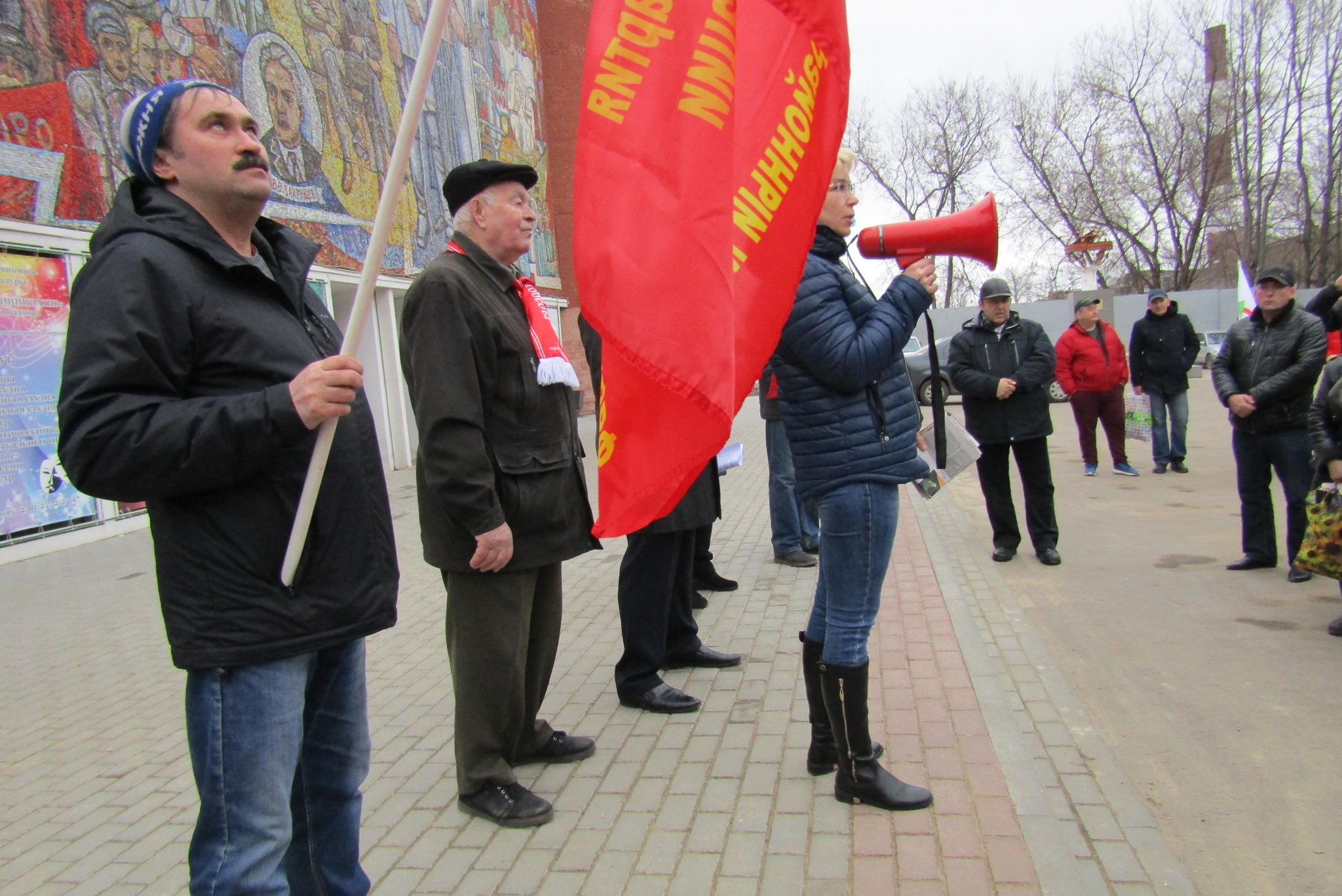 Митинг-протест в Кашире