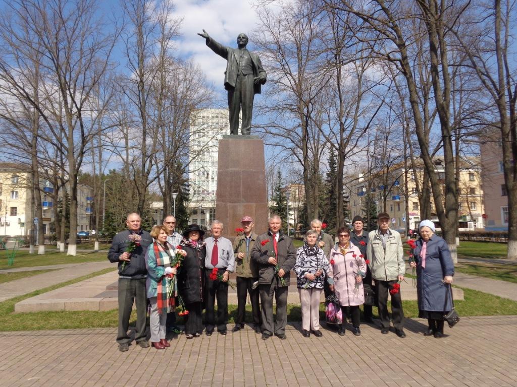 День рождения В.И. Ленина в Воскресенске