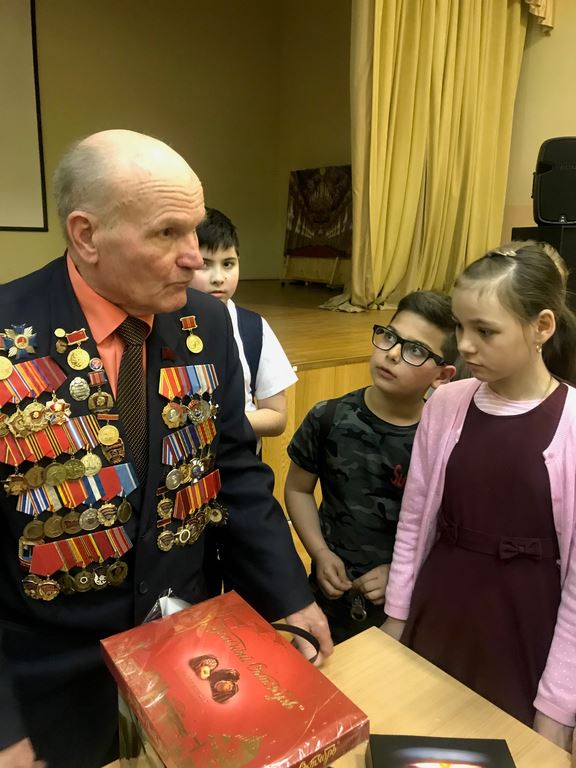 Встреча с ветераном в Селятино