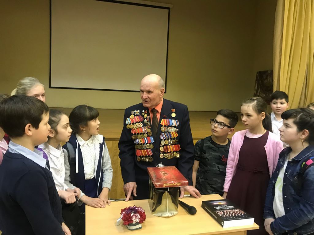 Встреча с ветераном в Селятино
