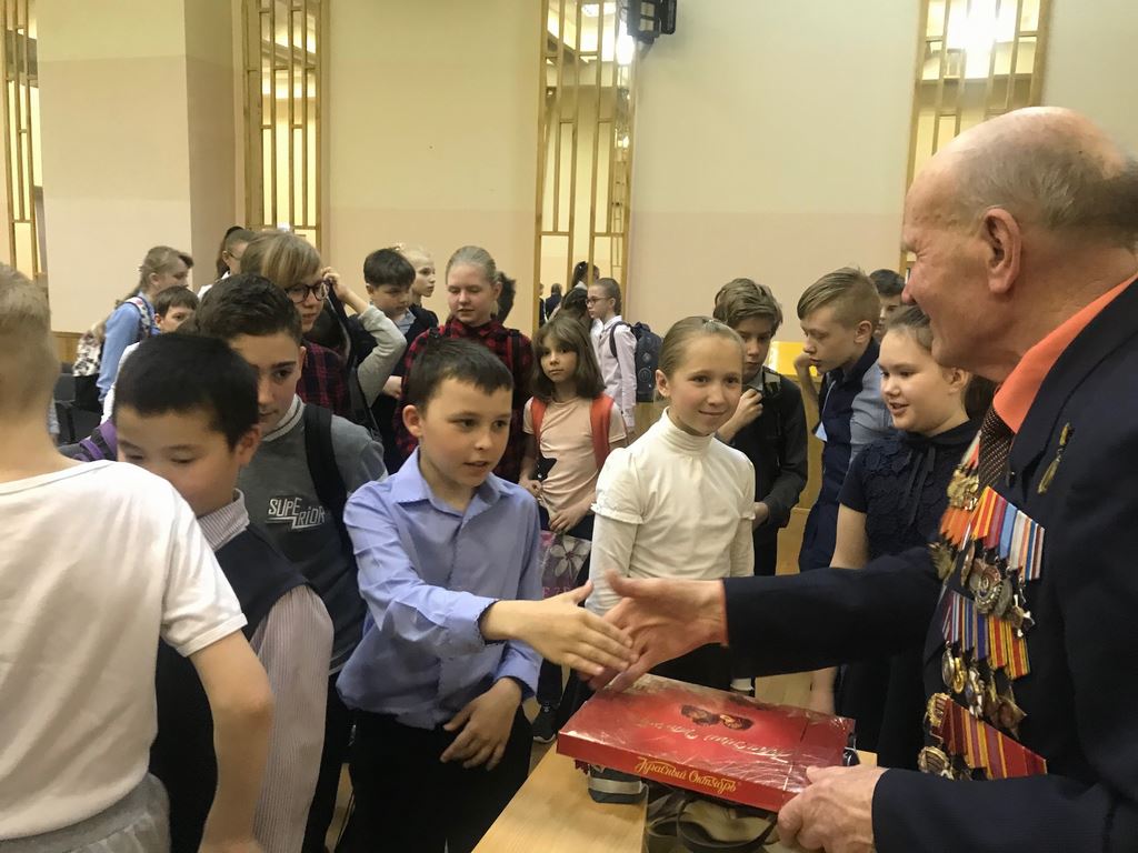 Встреча с ветераном в Селятино