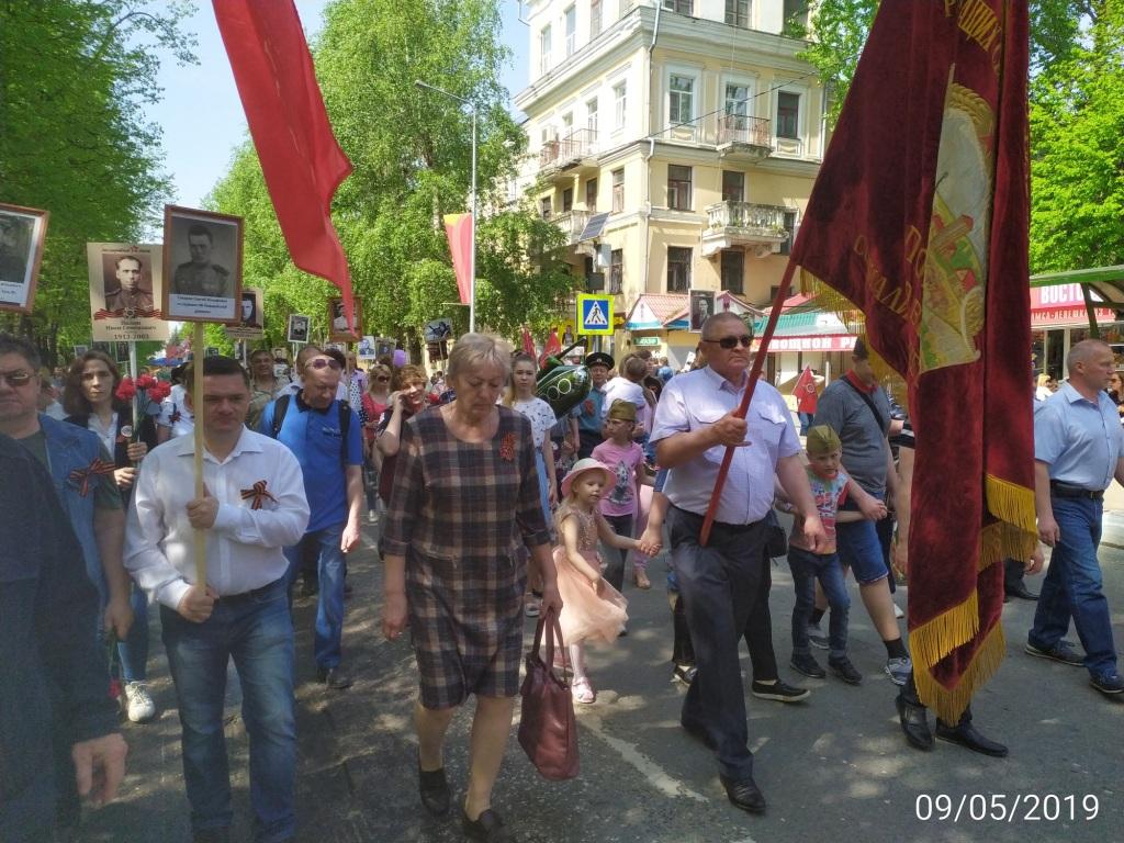 День Победы в Воскресенске