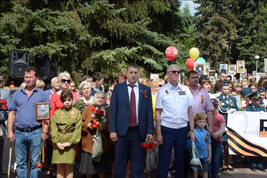 День Победы в Воскресенске