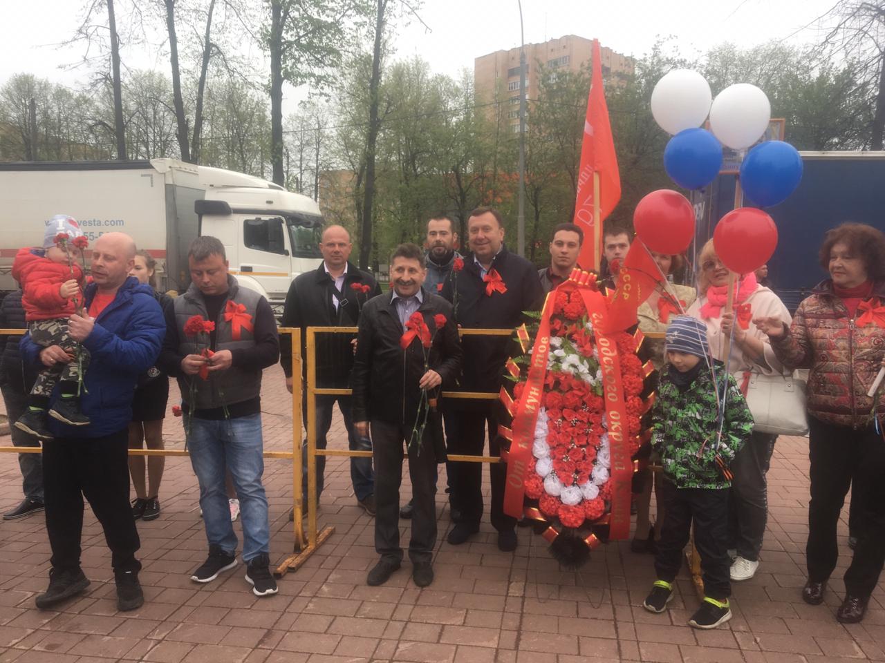 День Победы в Клину