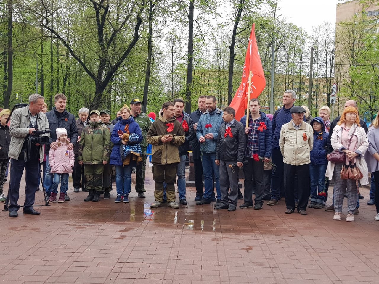 День Победы в Клину