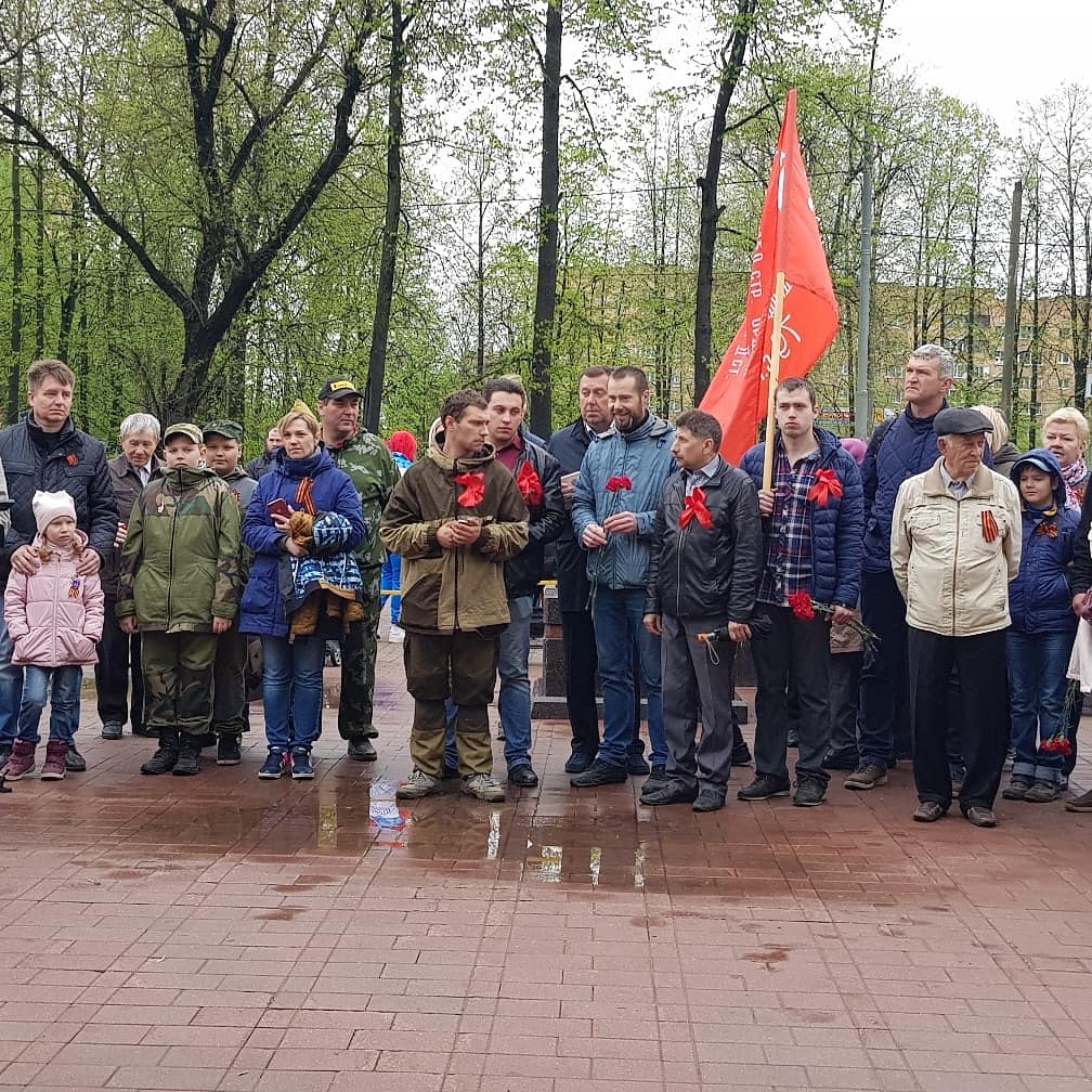 День Победы в Клину