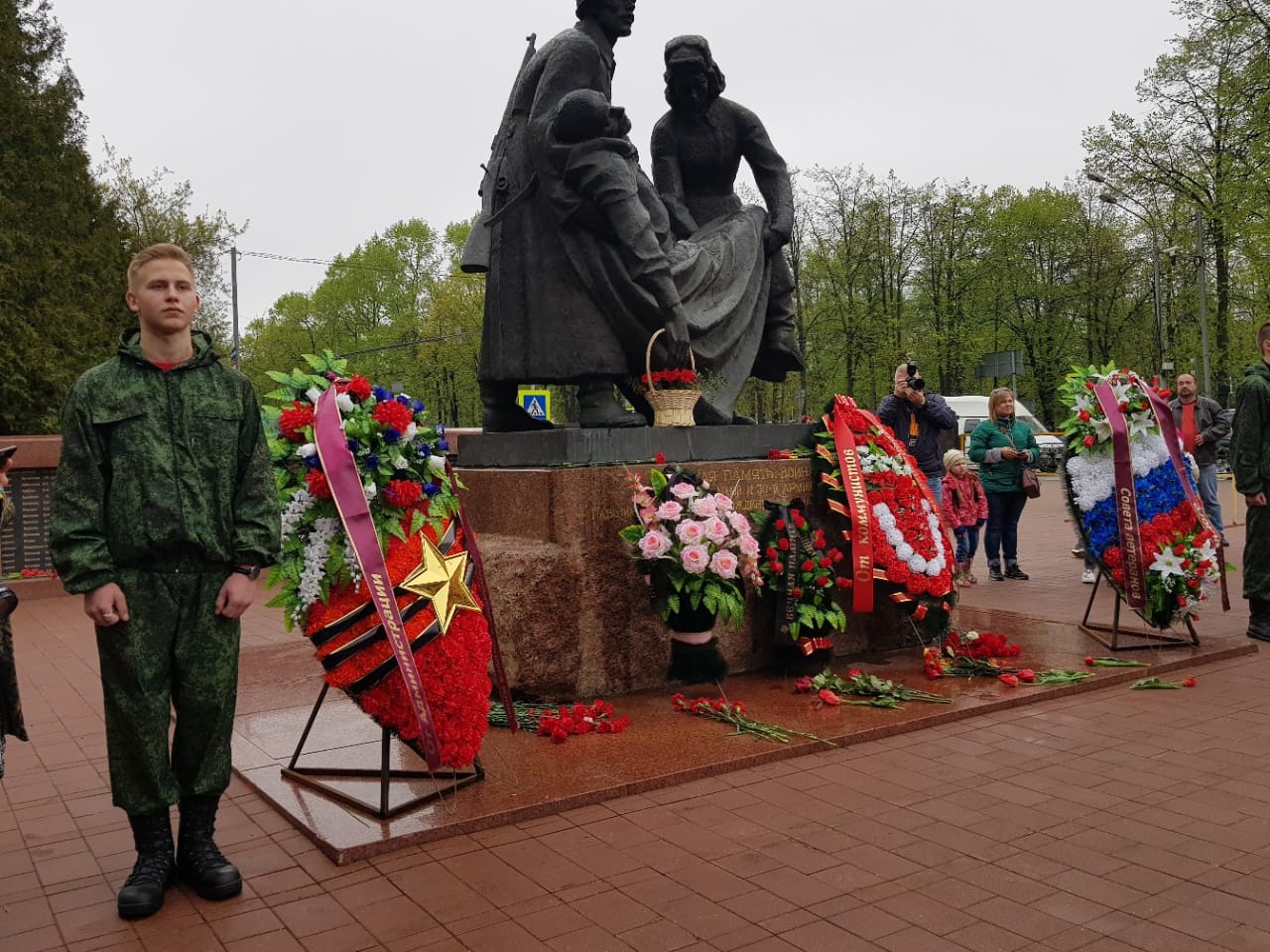 День Победы в Клину