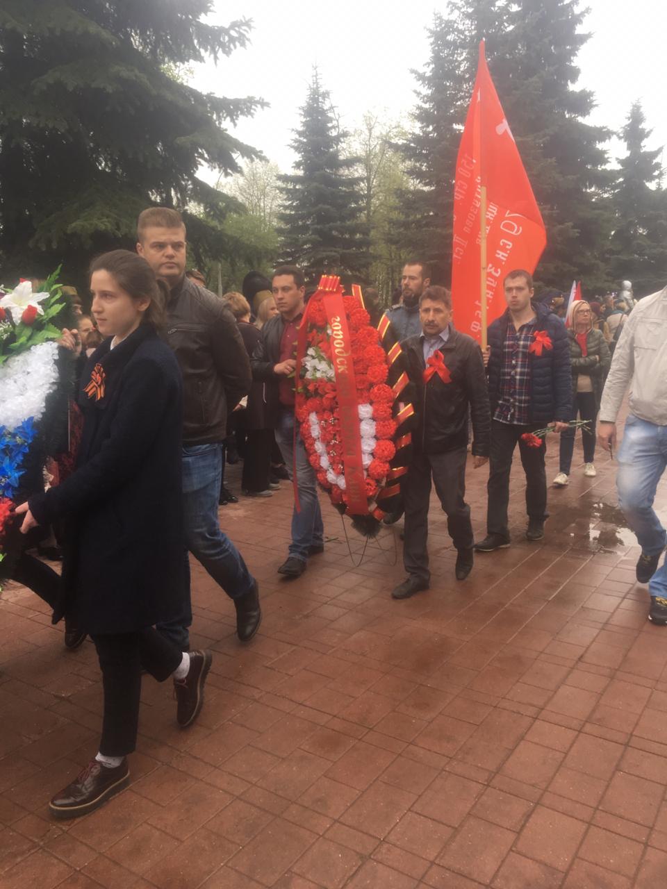 День Победы в Клину