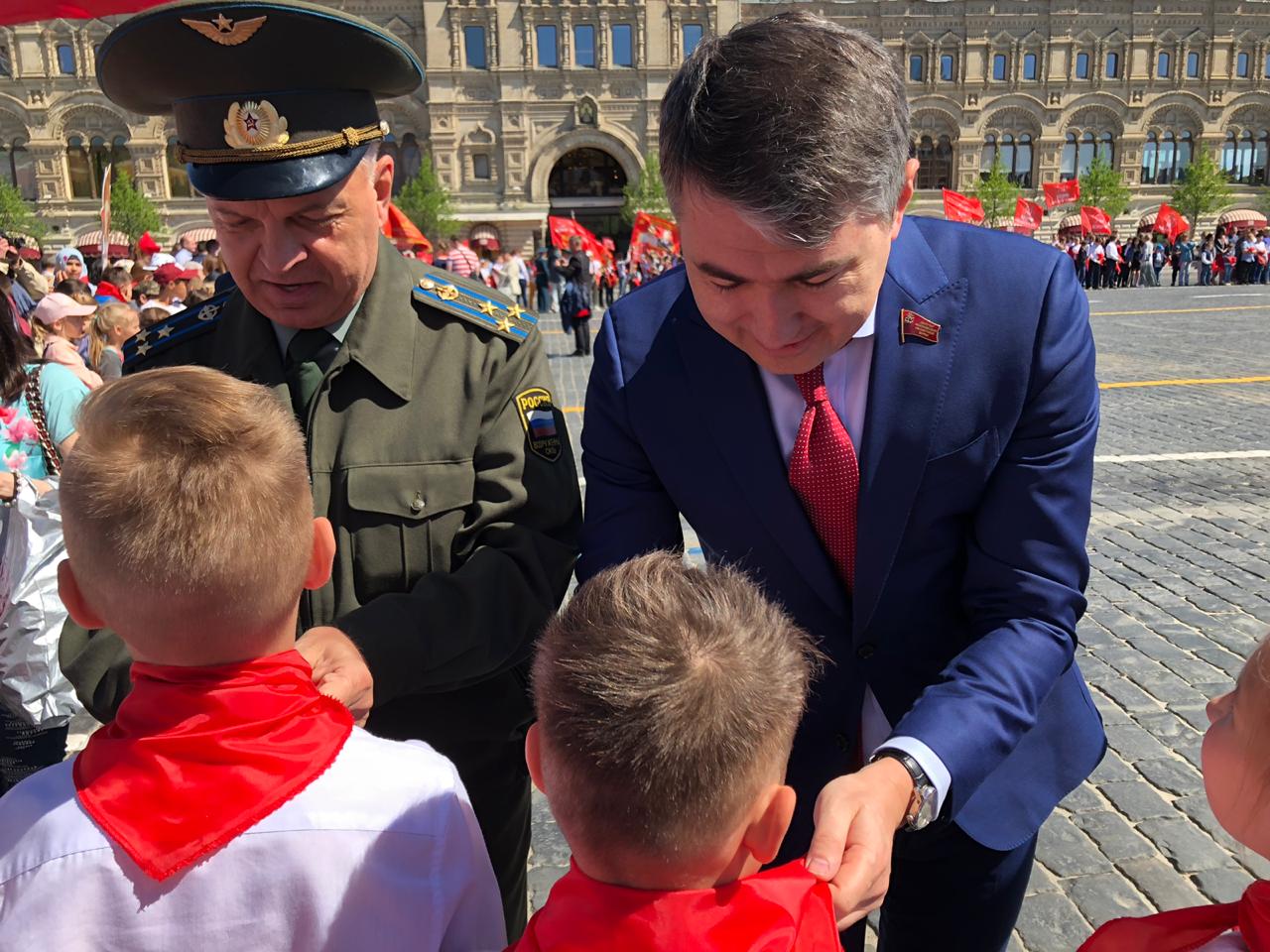 Пионеры на Красной площади!