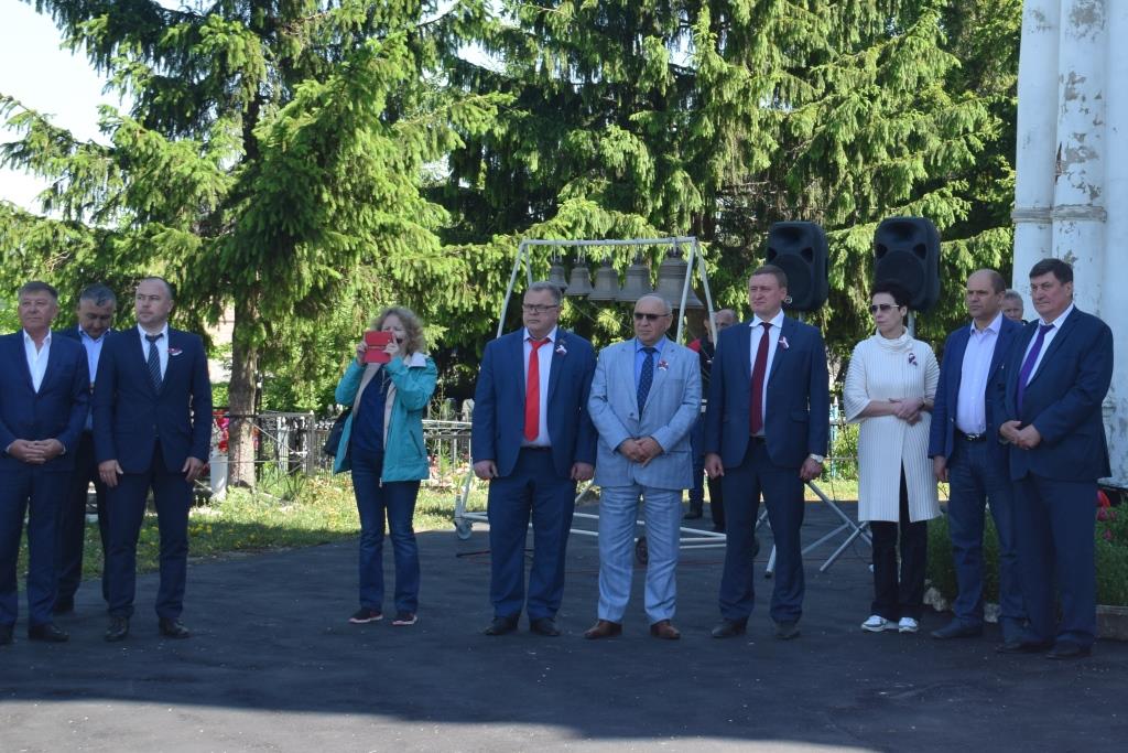 Александр Наумов принял участие в торжественных мероприятиях в Луховицах