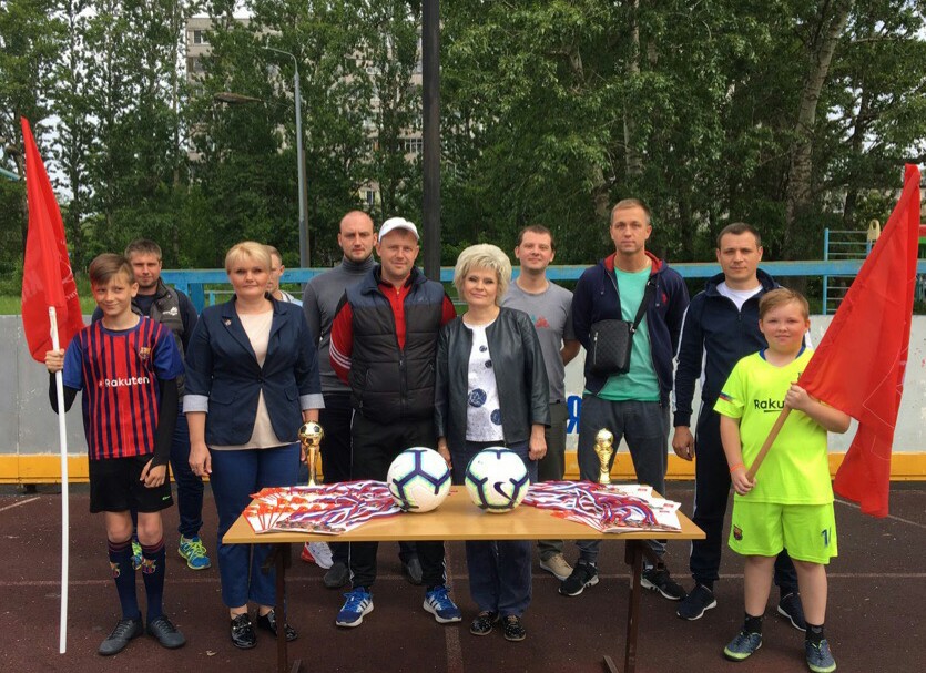 В Щелково дан старт VII чемпионату Детской дворовой футбольной лиги!