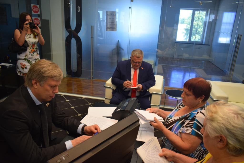 Алексей Русских и Александр Наумов посетили с рабочим визитом г.о. Ступино