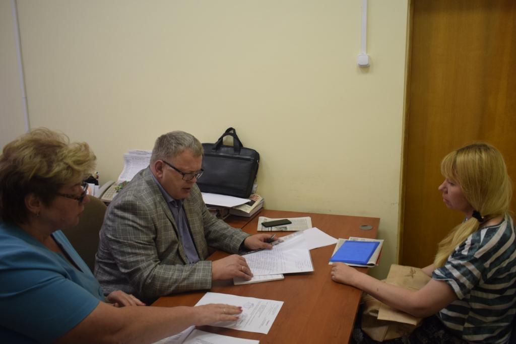 Александр Наумов провел прием граждан в г.о. Подольск