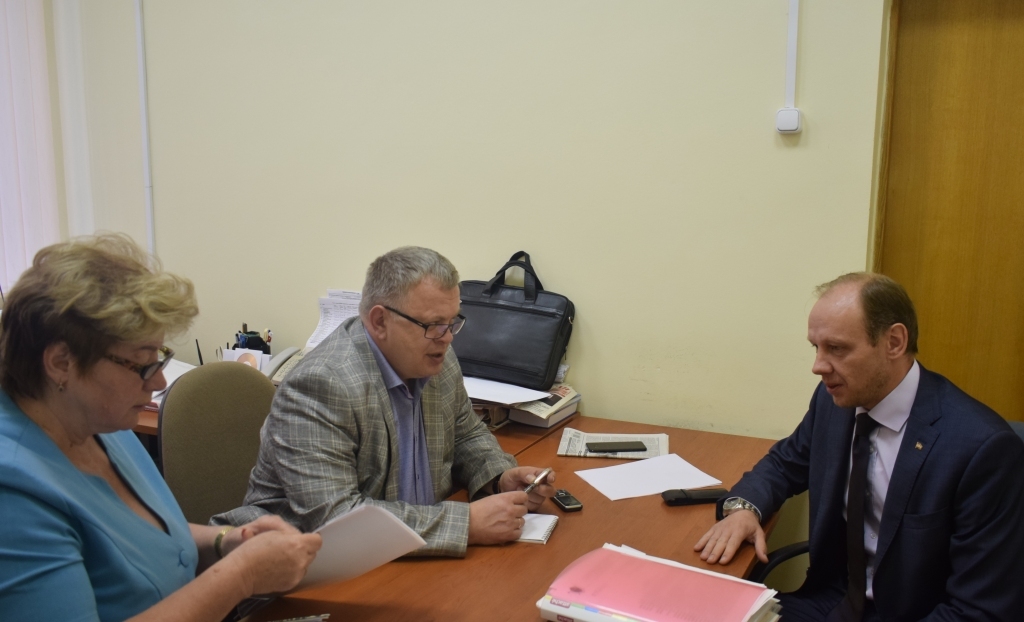 Александр Наумов провел прием граждан в г.о. Подольск