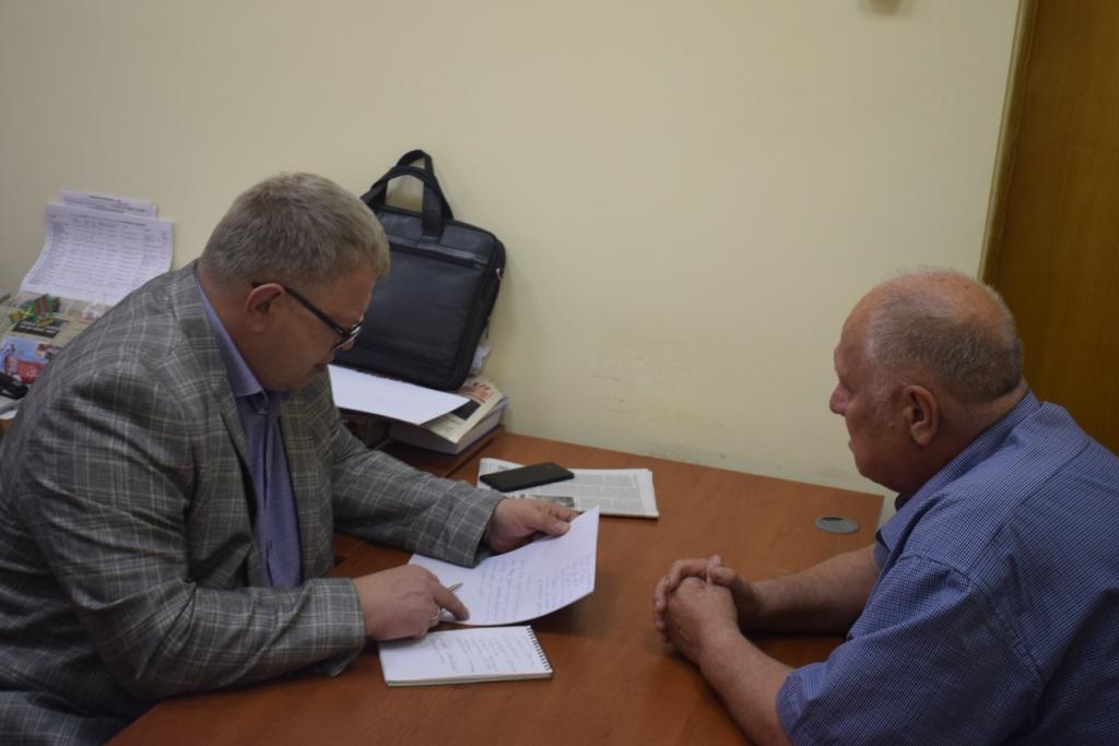 Александр Наумов провел прием граждан в г.о. Подольск