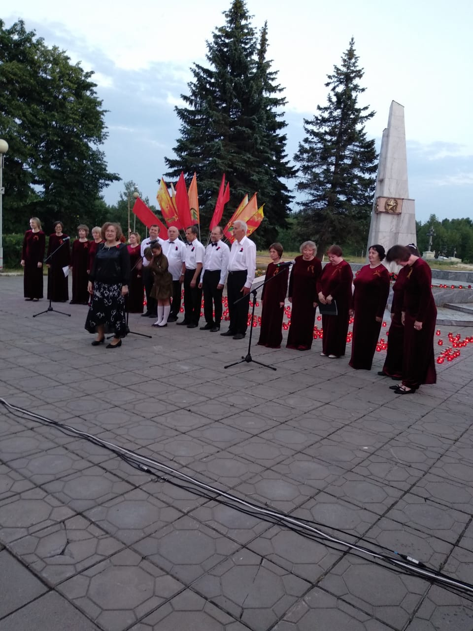 «Свеча Памяти» в Черноголовке