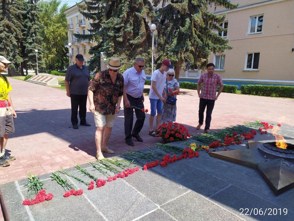 День памяти и скорби в Воскресенске
