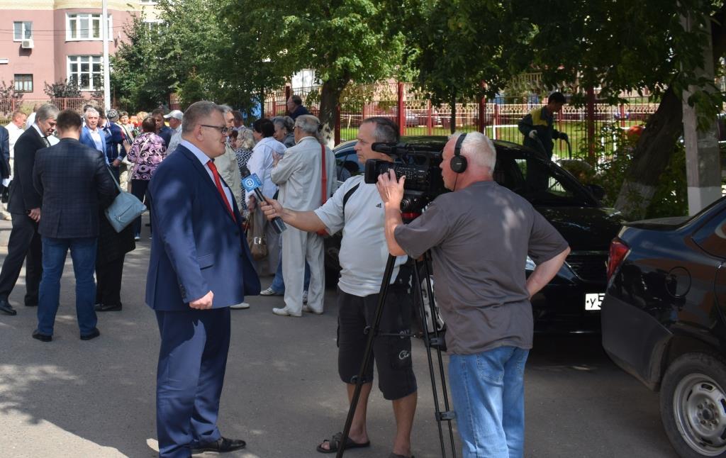 В Домодедово открыли мемориальную доску И.П. Никонову