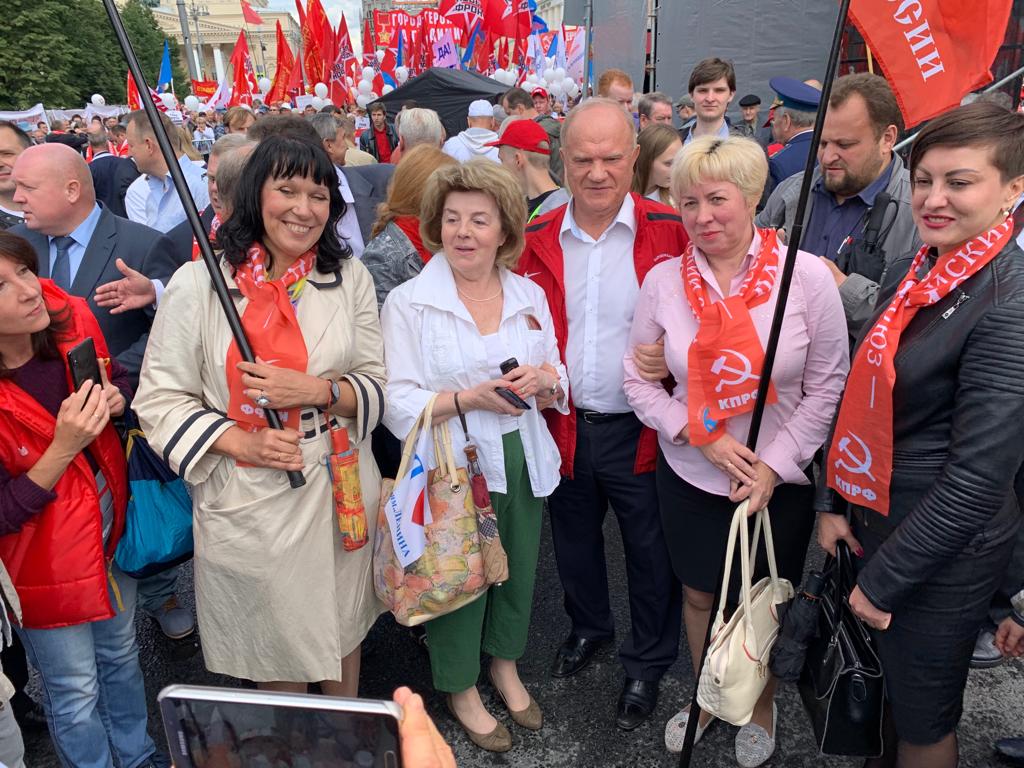 Митинг в Москве: Руки прочь от Павла Грудинина! Нет политическим расправам!