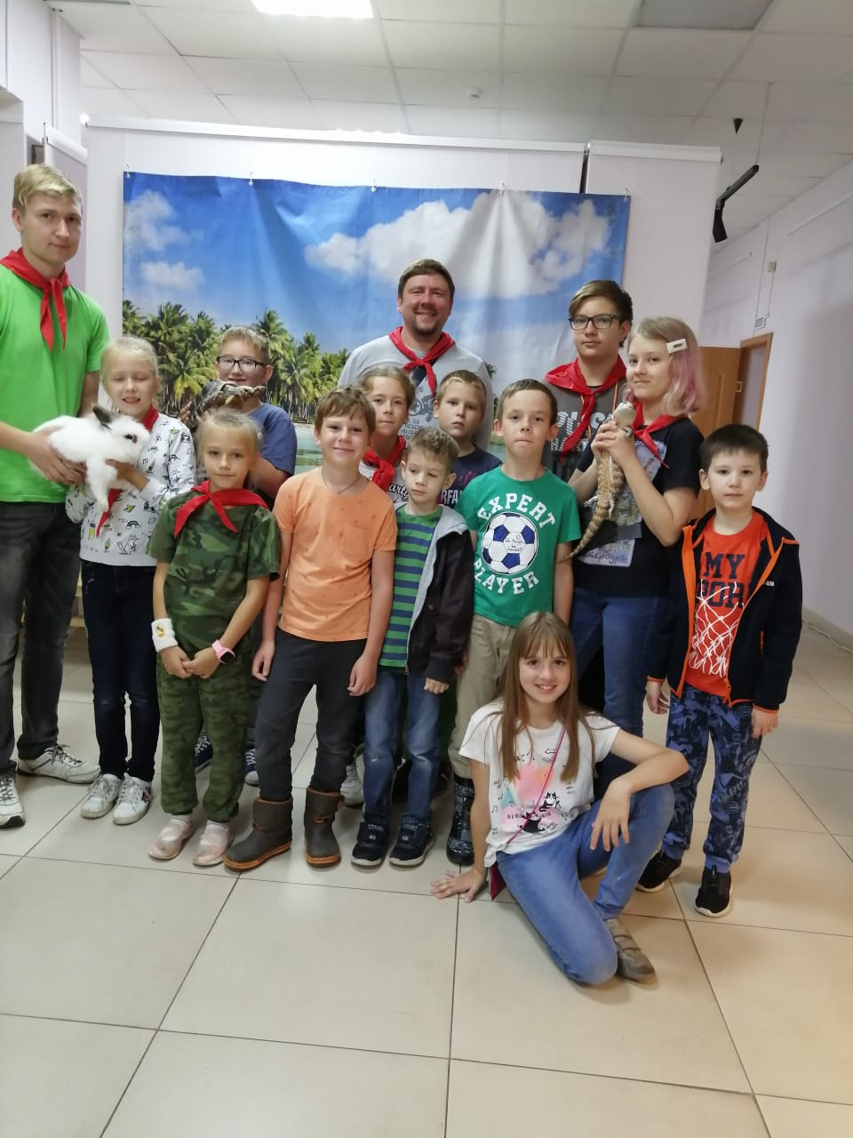 В Балашихе прошла акция для пионеров летнего клуба