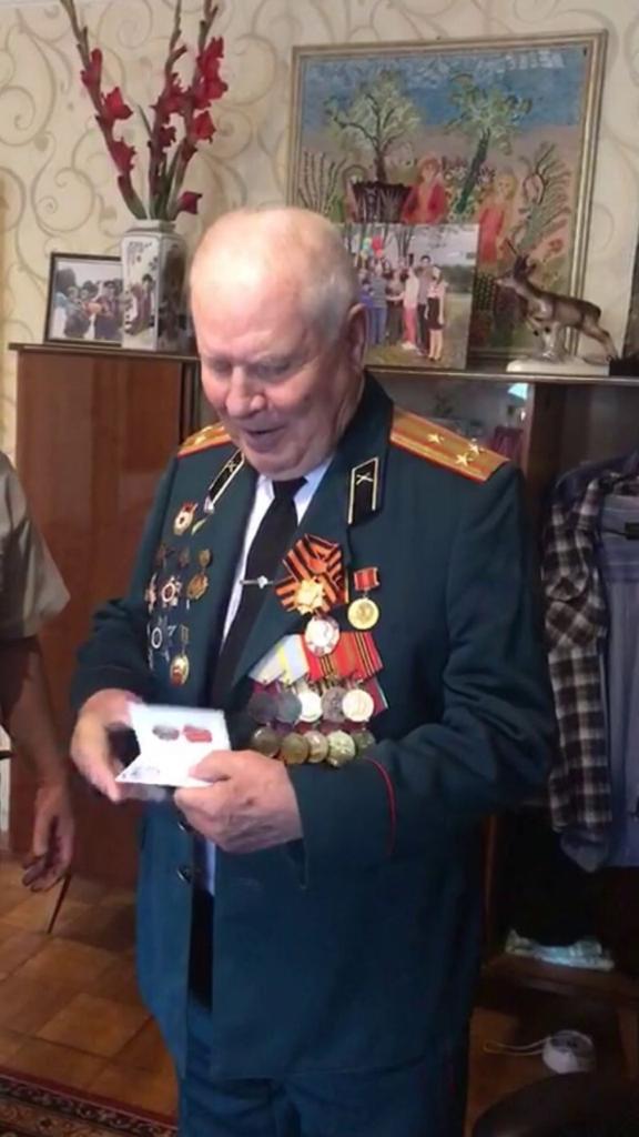 Коммунисту Николаю Ивановичу Чебыкину – 95 лет!