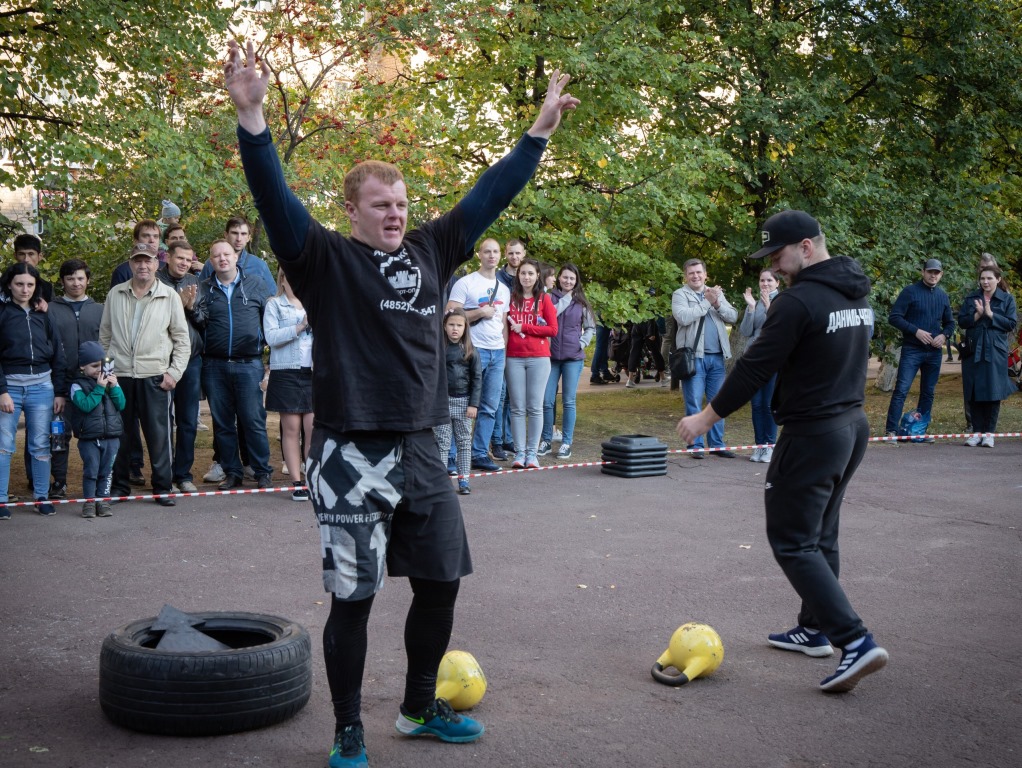 В ногу со спортом прошёл День города в Балашихе