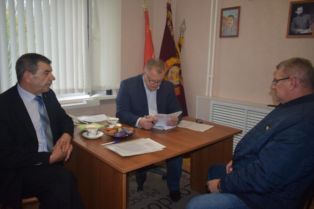Александр Наумов провёл приём граждан в Домодедово