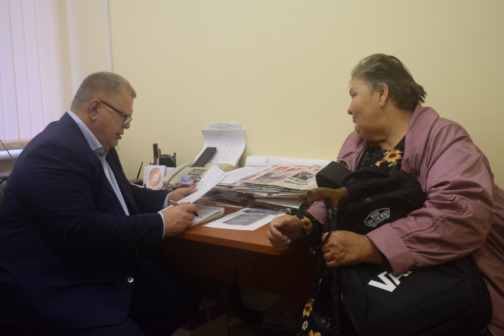 Александр Наумов провел приём граждан в г.о. Подольск