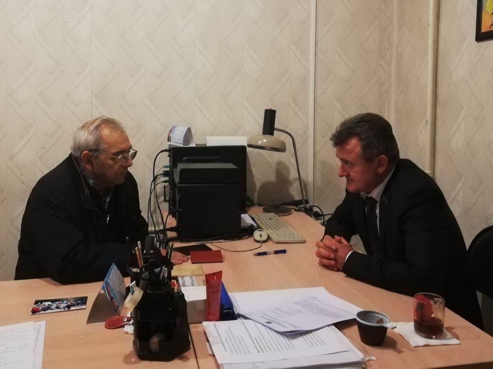 Депутат Мособлдумы Василий Мельников провёл очередной приём граждан во Фрязине