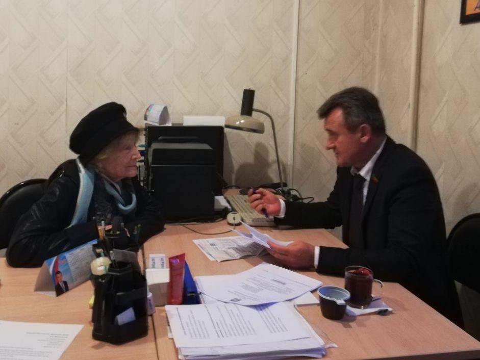 Депутат Мособлдумы Василий Мельников провёл очередной приём граждан во Фрязине