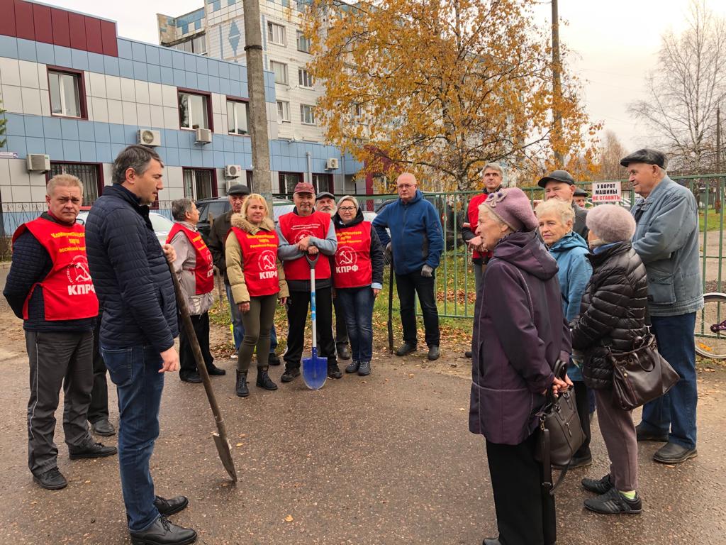 Акция «Посади сад Победы» в Талдоме