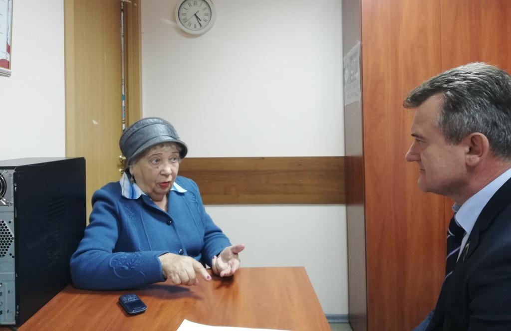 Василий Мельников провел прием жителей в Наукограде Черноголовка