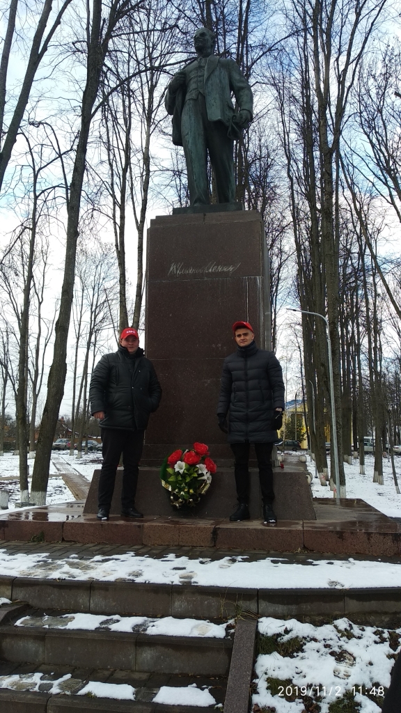 Автопробег в честь Великого Октября в г. Можайске