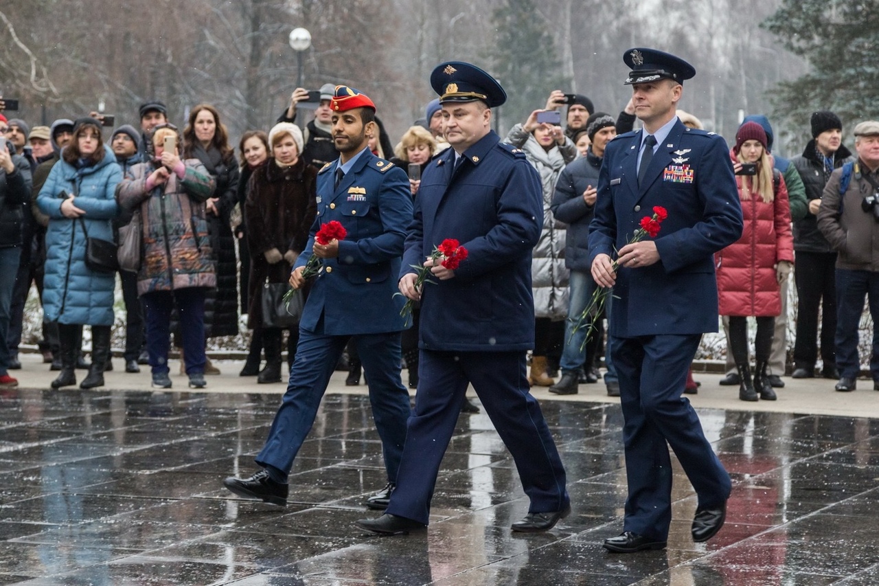 Торжественная встреча космонавтов в Звездном городке!
