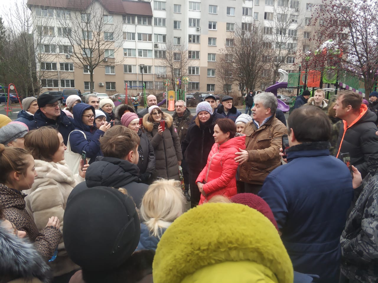 Провокация на встречах с Павлом Грудининым