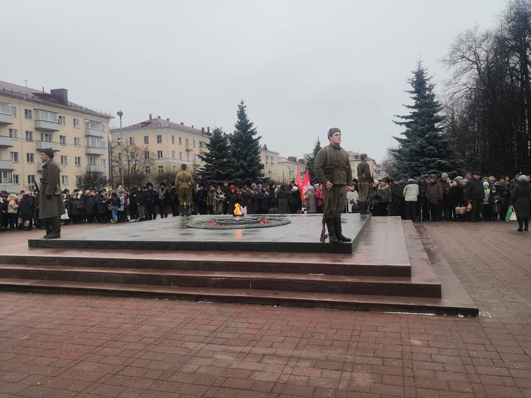 В Клину почтили память о подвиге Советских солдат 