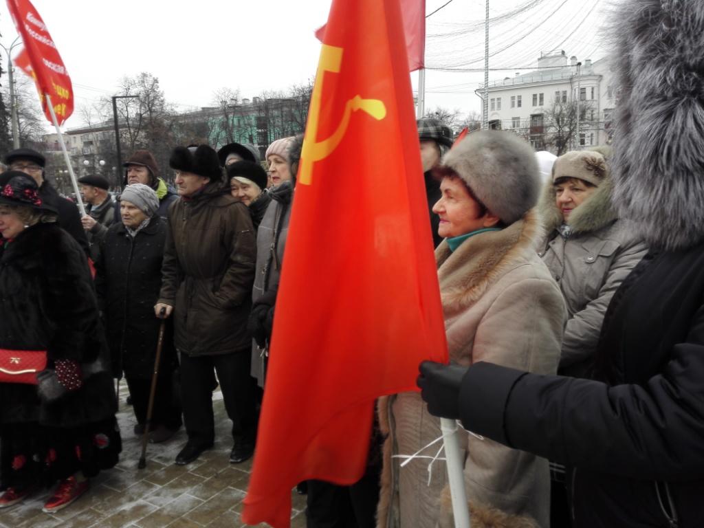 Люберчане протестуют